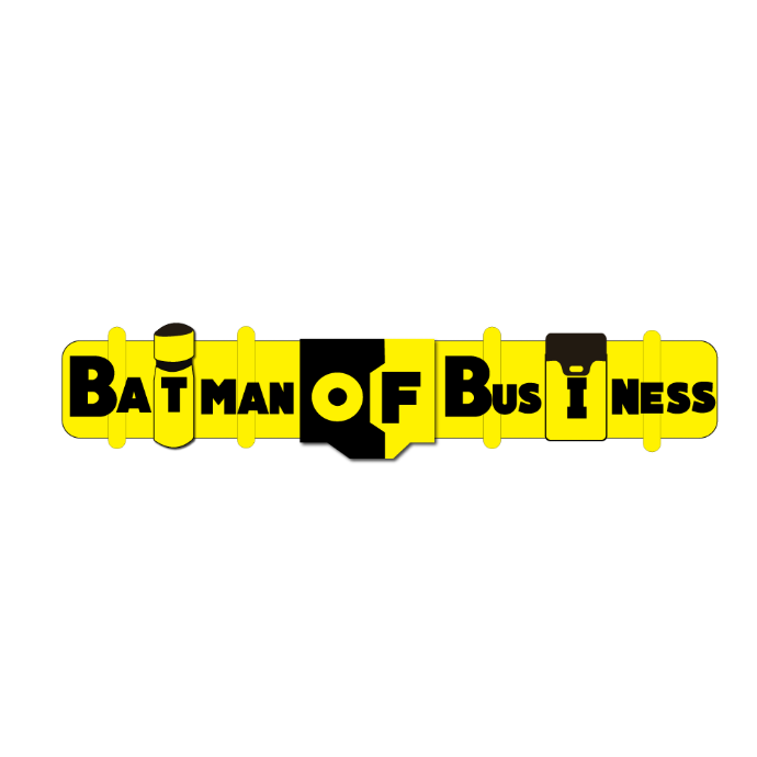 Batman of Business, Maineiac Mac Logo