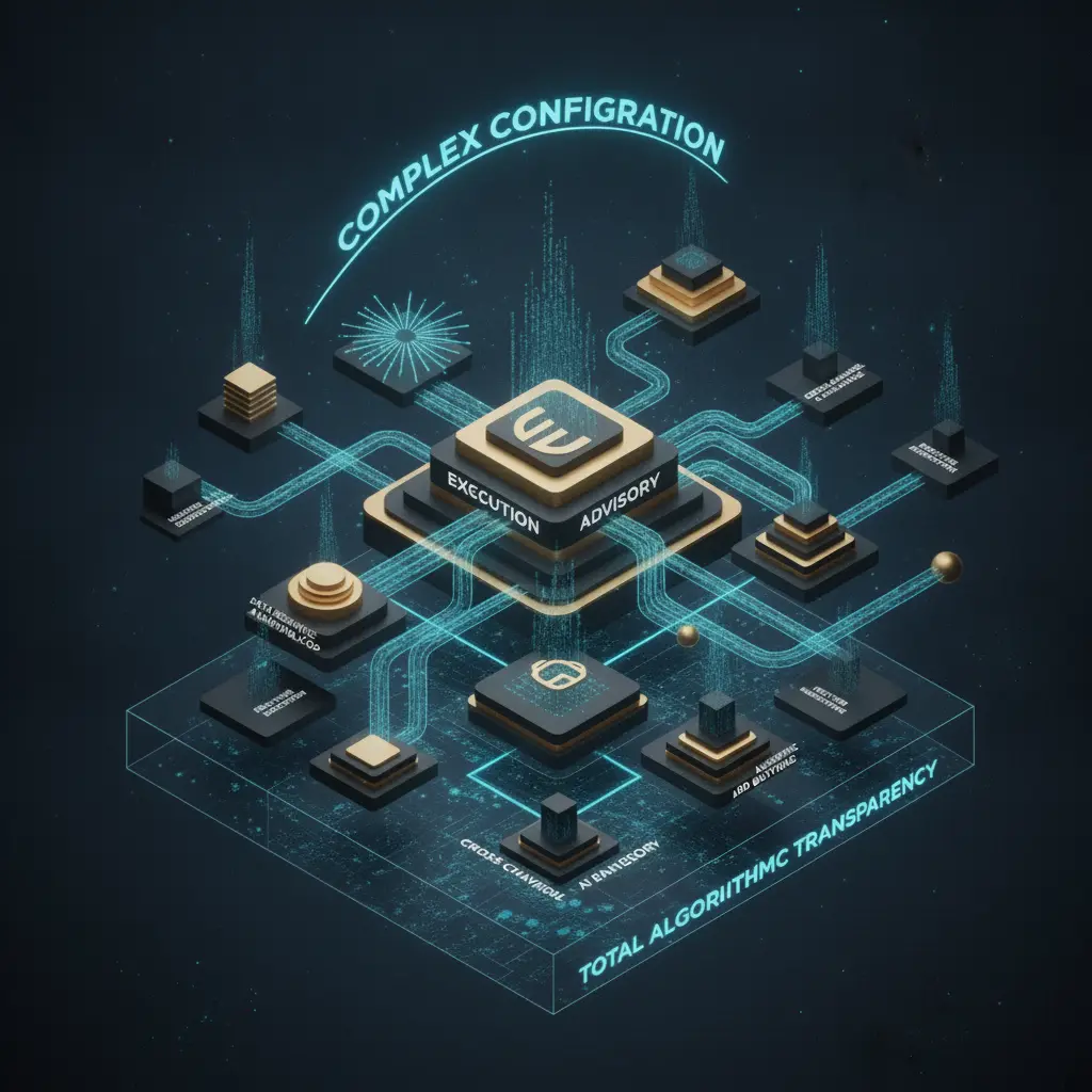 AI Generated Advanced Digital Advertising Ecosystem Diagram