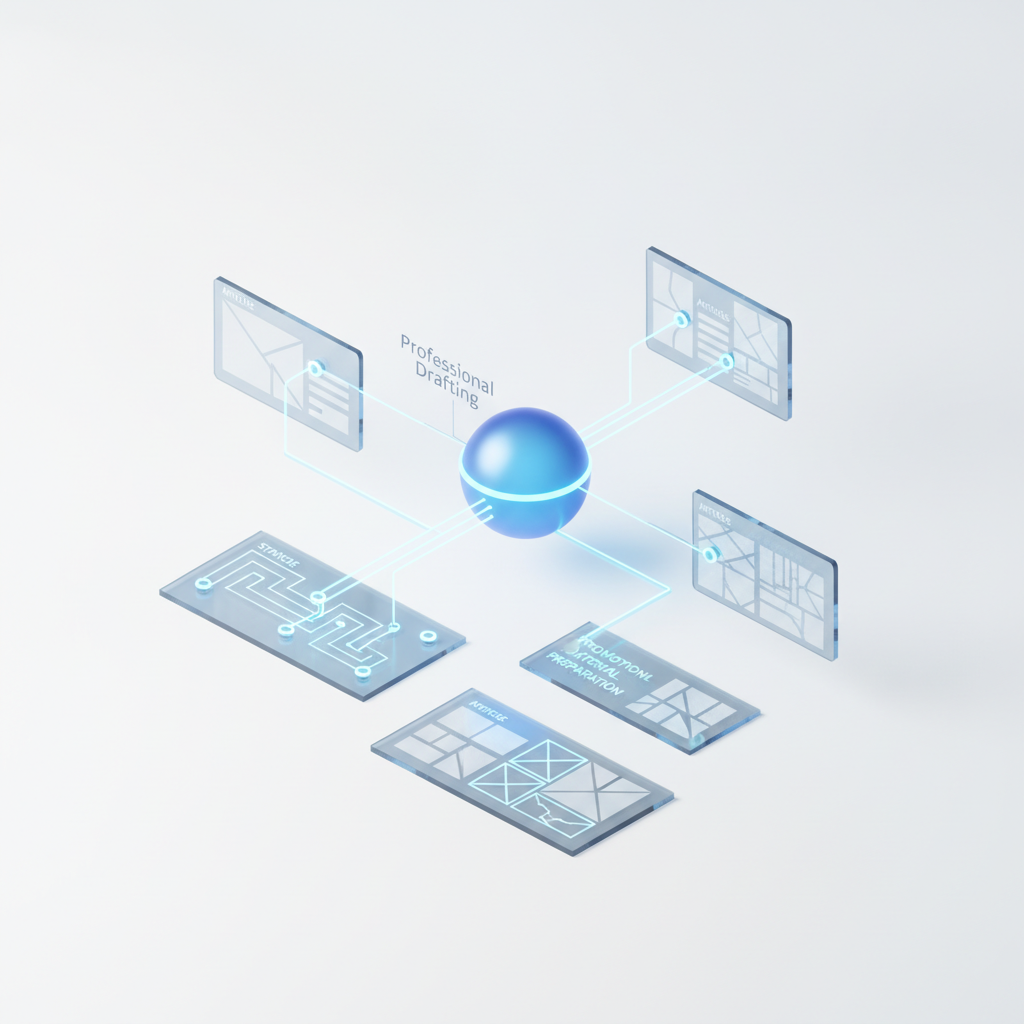 Promotional Article Drafting & Syndication Selection